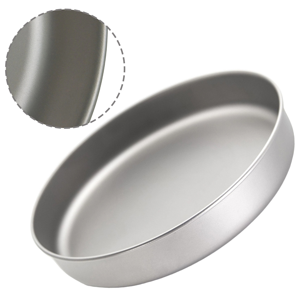 Camping Hiking Cooking - Ultralight Pure Ti Frypan Pot Outdoor