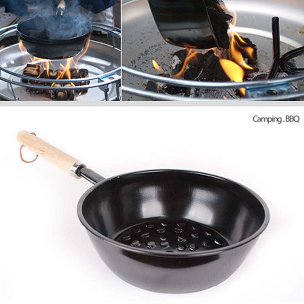 Charcoal Chimney Starter - Chimney Charcoal Starter Pot Double Wall
