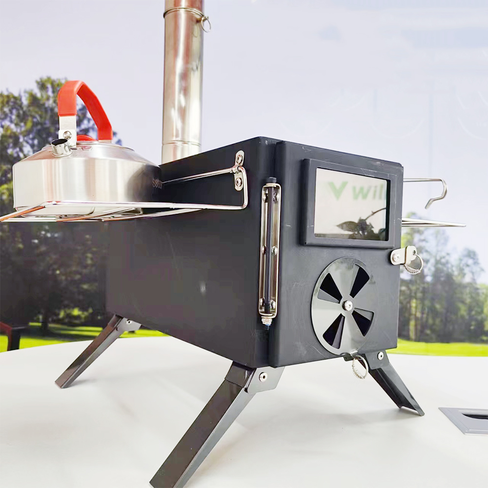 Outdoor Portable Cooking Black - огляд і ціна Camping Cooking Fire Stove