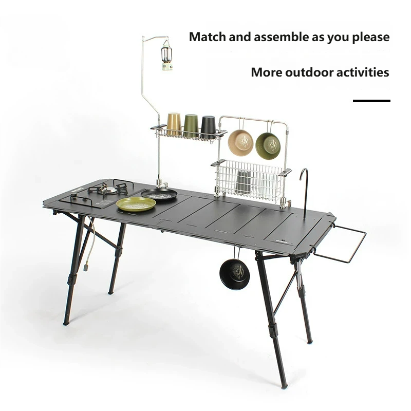 Portable Aluminum Alloy Igt Ta - огляд і ціна Camping Outdoor Cooking Table