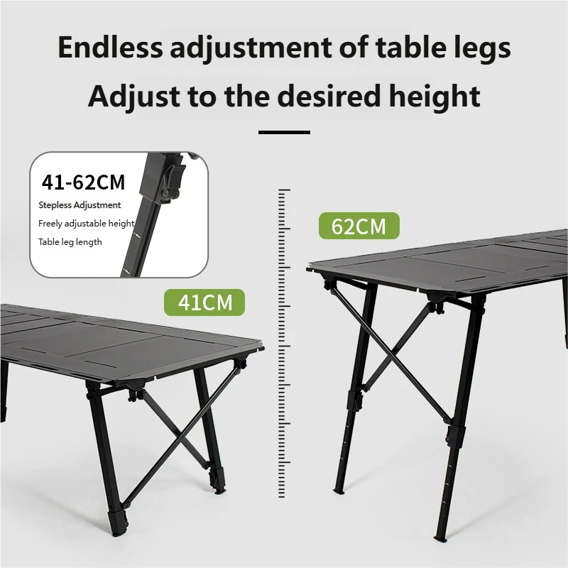 Portable Aluminum Alloy Igt Ta - огляд і ціна Camping Outdoor Cooking Table