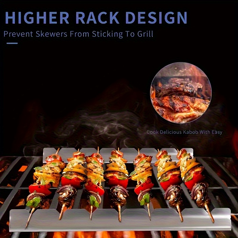 New Kebab Rack Kebab Stands Sk - огляд і ціна Camping Cooking Utensil Holder