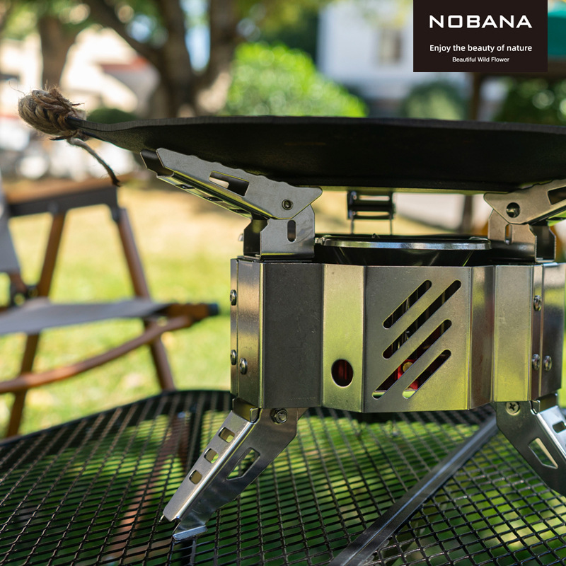 Portable High-power Gas Stove  - огляд і ціна Camping Cooking Fire Stove
