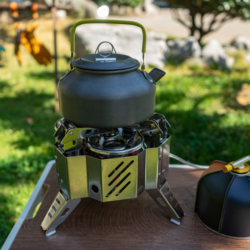 Portable High-power Gas Stove  - огляд і ціна Camping Cooking Fire Stove