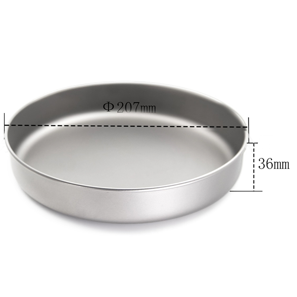 Ultralight Pure Ti Frypan Pot  - огляд і ціна Camping Hiking Cooking