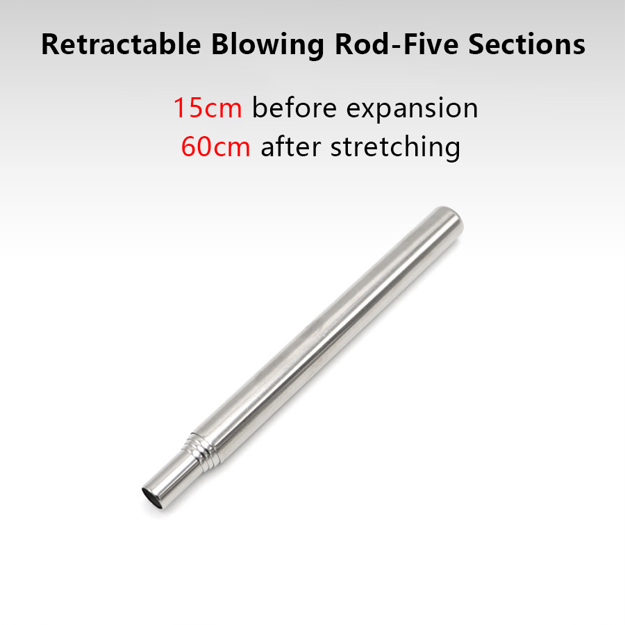 Stainless Steel Blowpipe Pocke - огляд і ціна Camping Hiking Cooking