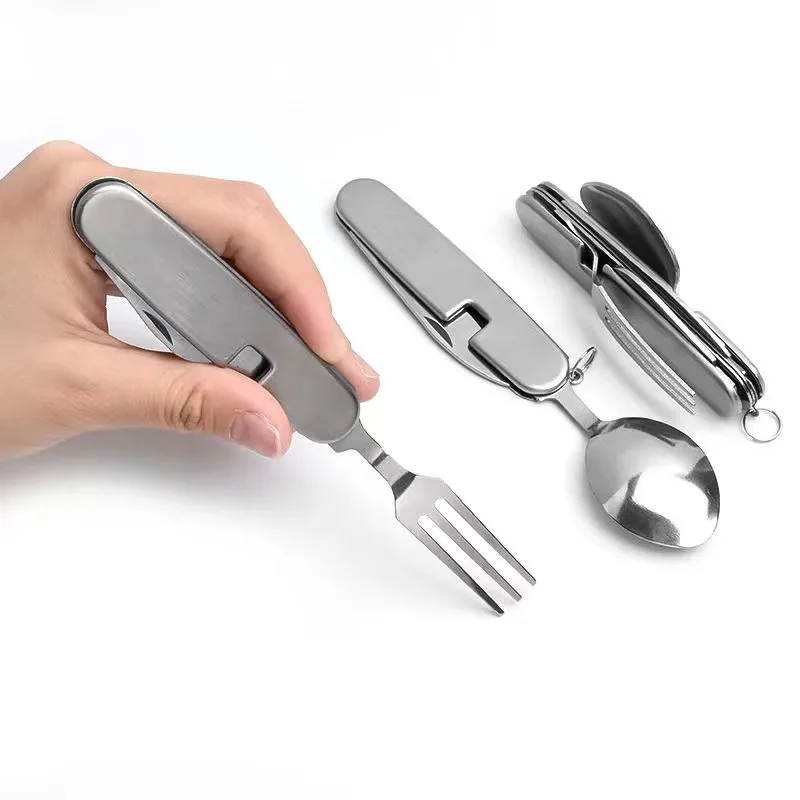 Camping Tableware Set Stainles - огляд і ціна Camping Cooking Knife Set