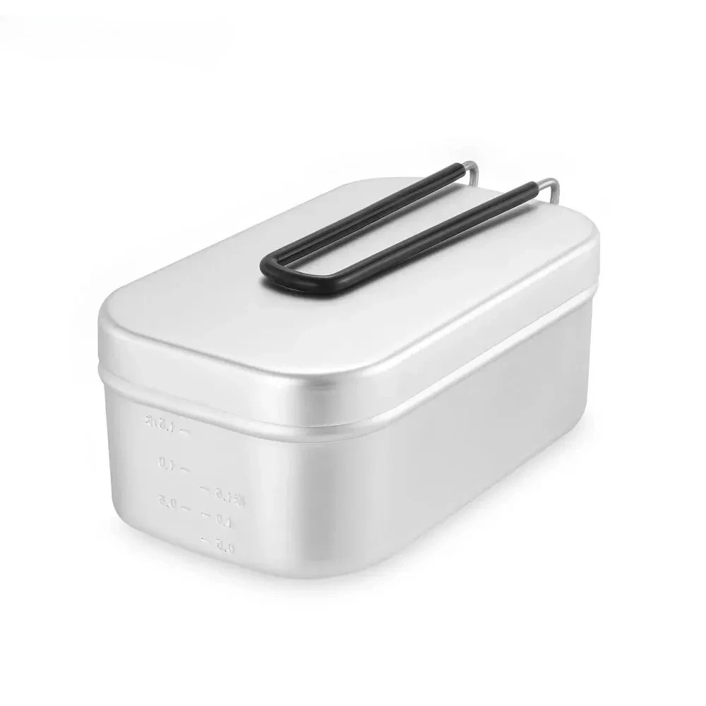 800/1400ML Aluminum Lunch Boxe - огляд і ціна Camping Outdoor Cooking Table