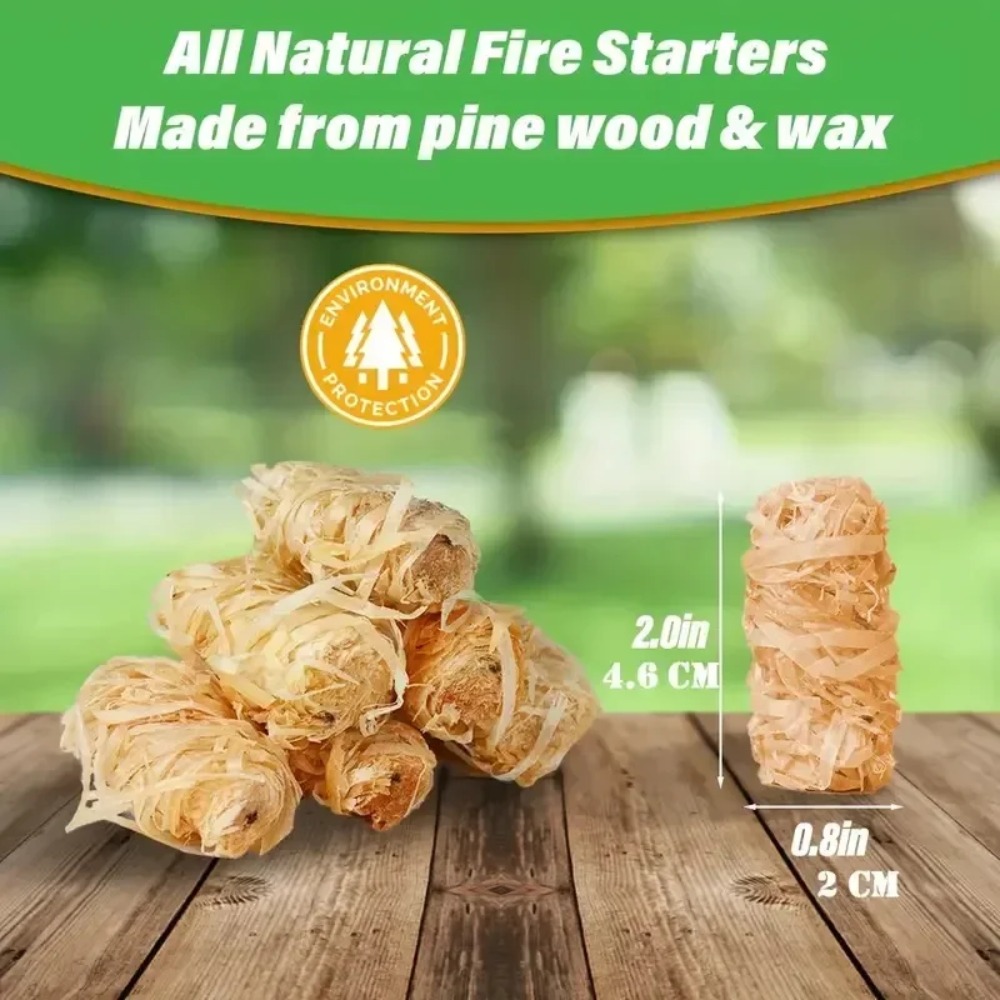 Natural Wax Wood Fire Starter  - огляд і ціна Charcoal Chimney Starter