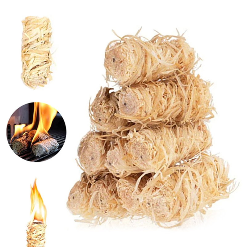 30/60/100/120PCS Natural Fire  - огляд і ціна Charcoal Chimney Starter