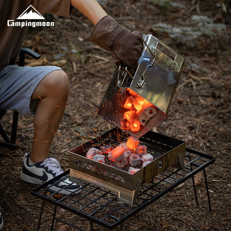 CAMPINGMOONMT-18 Foldable Port - огляд і ціна Charcoal Chimney Starter