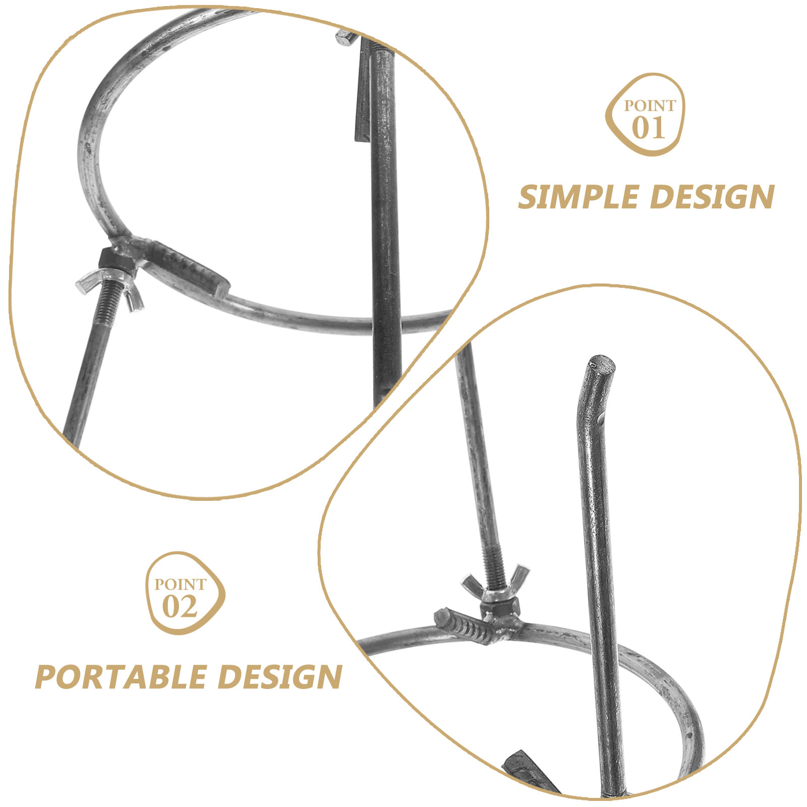 Carbon Steel Camping Tripod Ou - огляд і ціна Camping Cooking Fire Stove