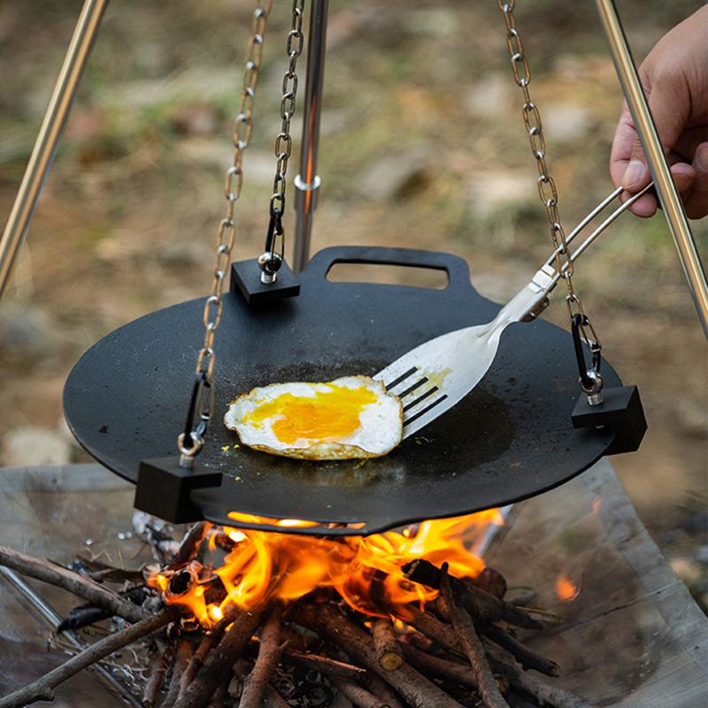 Camping Tripod For Cooking Out - огляд і ціна Camping Cooking Fire Stove