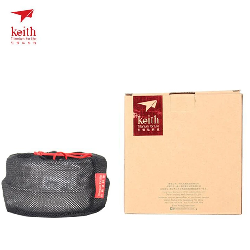 Keith 3PCS Titanium Cookware P - огляд і ціна Camping Hiking Cooking