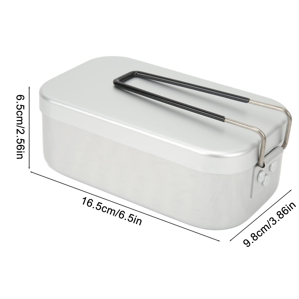 800ML Aluminum Lunch Boxes Out - огляд і ціна Camping Cooking Box