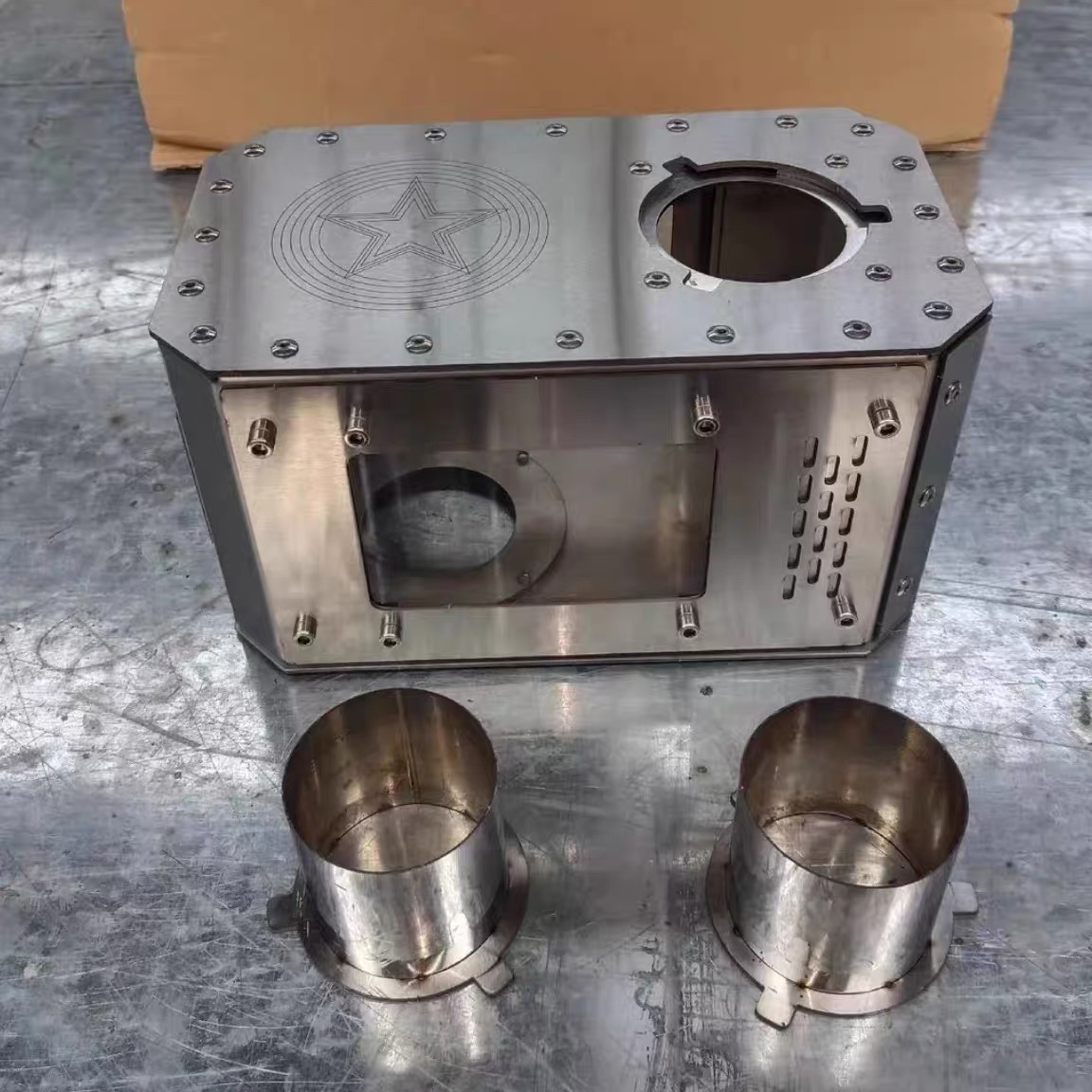 Camping Firewood Stove Anti Sp - огляд і ціна Camping Cooking Fire Stove