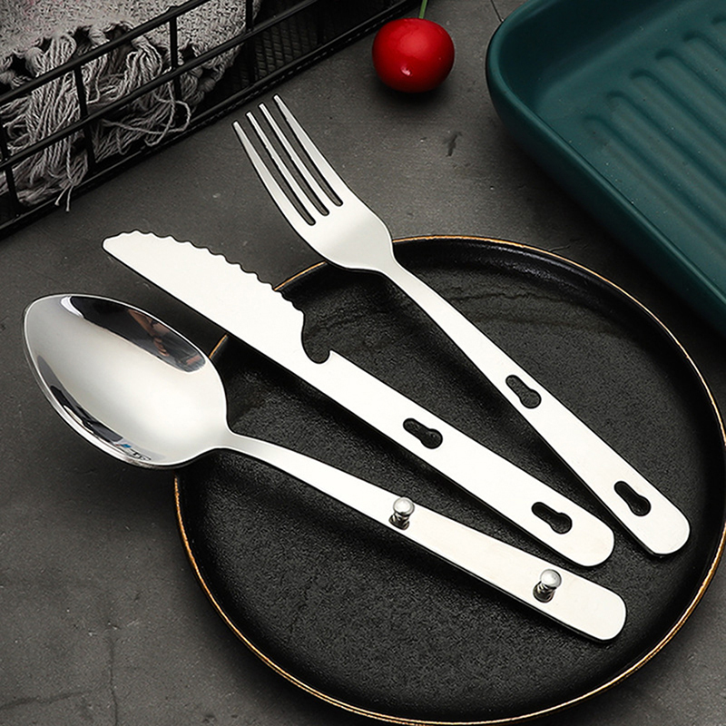 3pcs/set Portable Stainless St - огляд і ціна Camping Cooking Knife Set