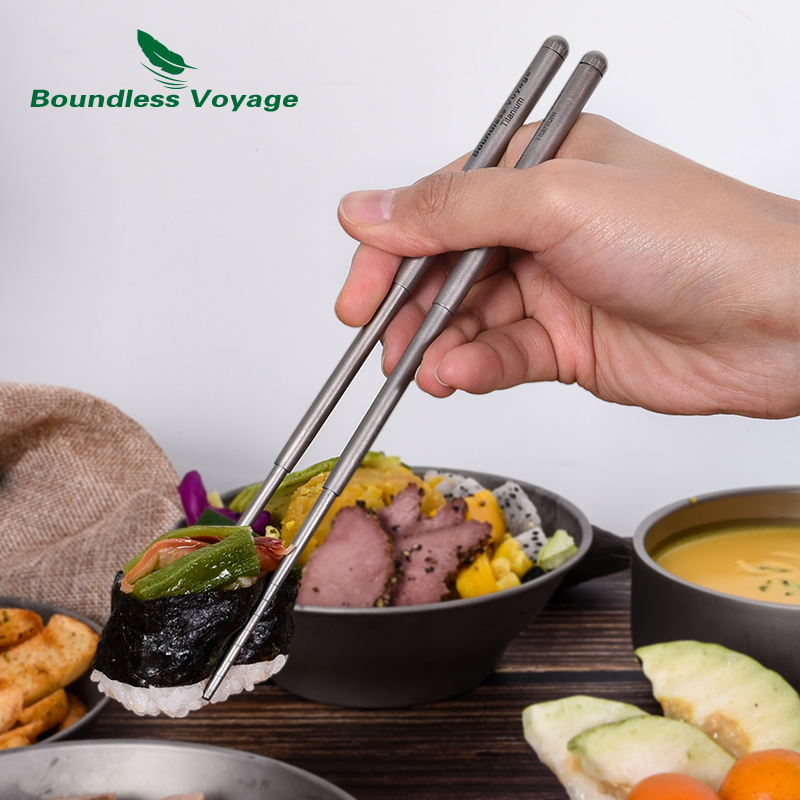 Boundless Voyage Titanium Camp - огляд і ціна Camping Cooking Knife Set