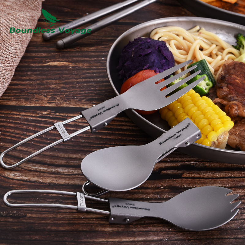 Boundless Voyage Titanium Camp - огляд і ціна Camping Cooking Knife Set