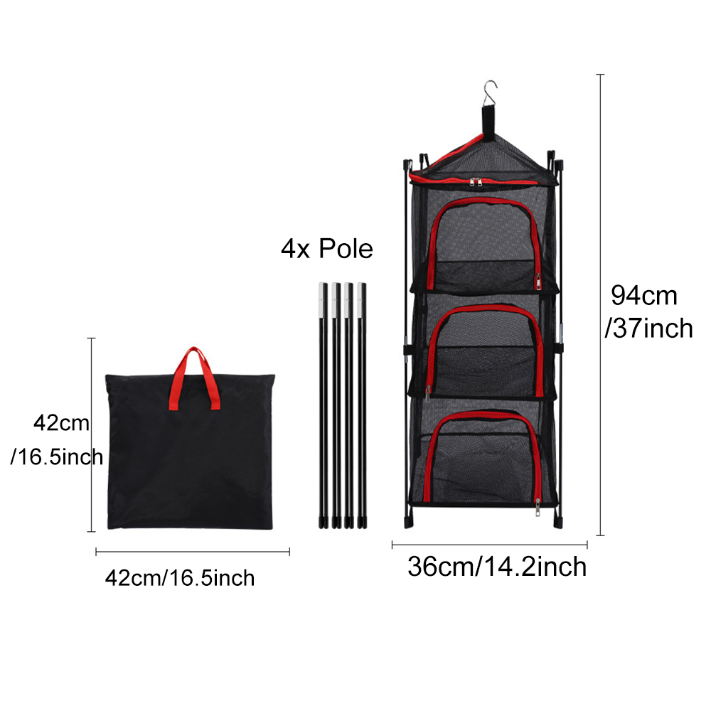 Camping Storage Drying Net 3 L - огляд і ціна Camping Outdoor Cooking Table