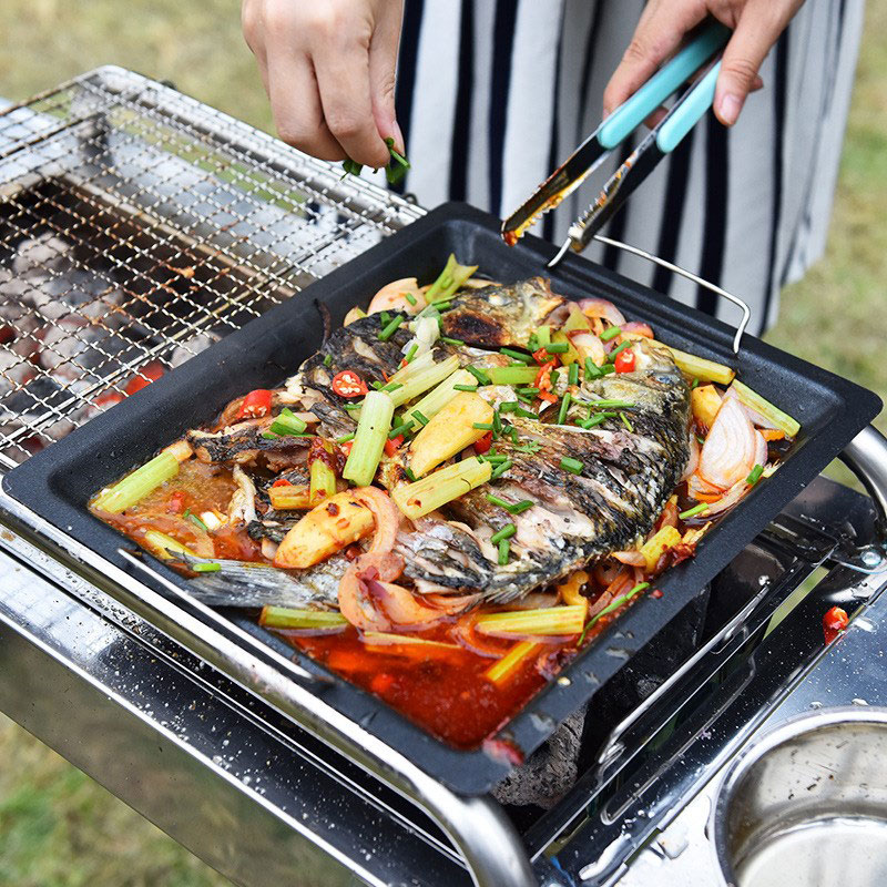 Outdoors Thick Square Grill Pa - огляд і ціна Camping Hiking Cooking