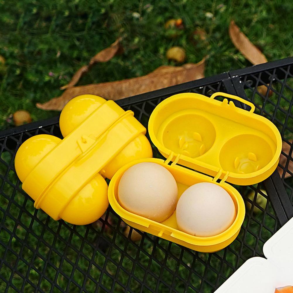 2 Grid Egg Storage Box Contain - огляд і ціна Camping Cooking Utensil Holder