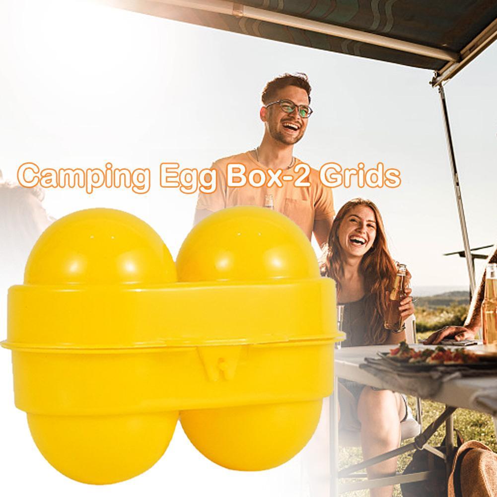 2 Grid Egg Storage Box Contain - огляд і ціна Camping Cooking Utensil Holder