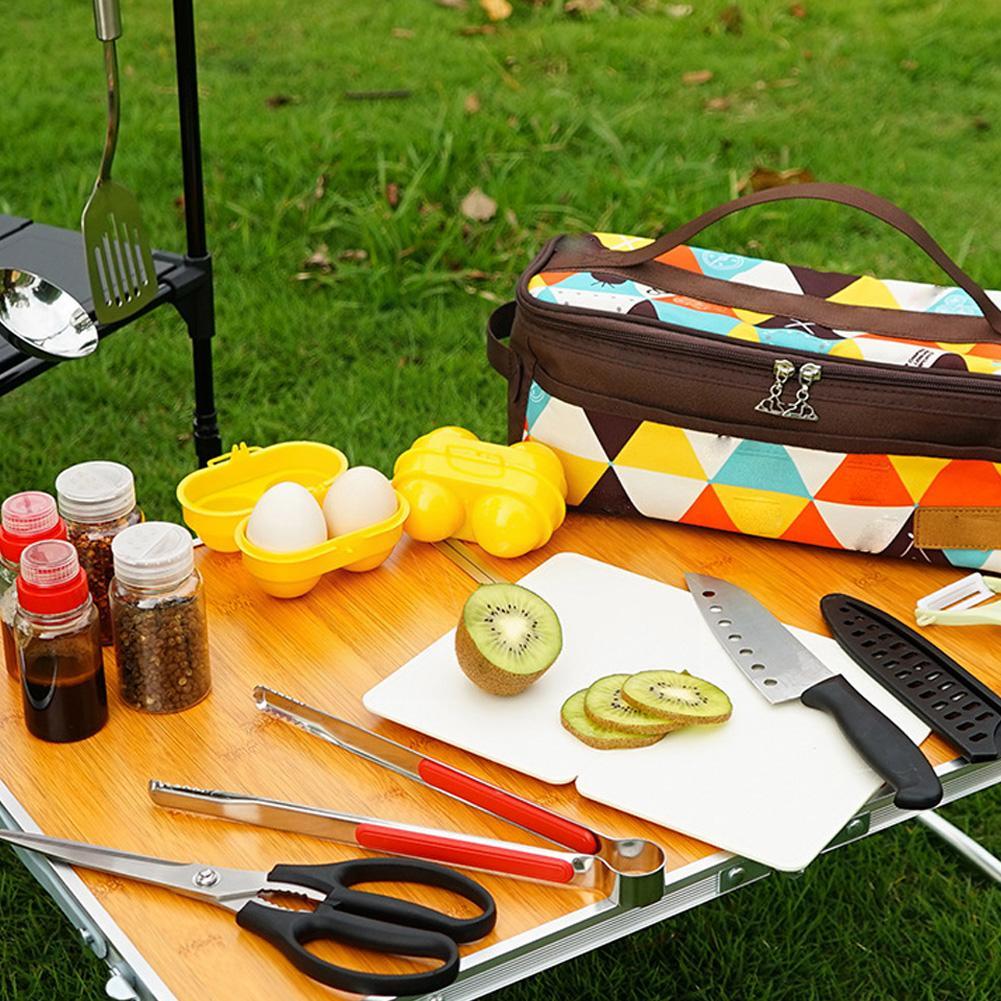 2 Grid Egg Storage Box Contain - огляд і ціна Camping Cooking Utensil Holder