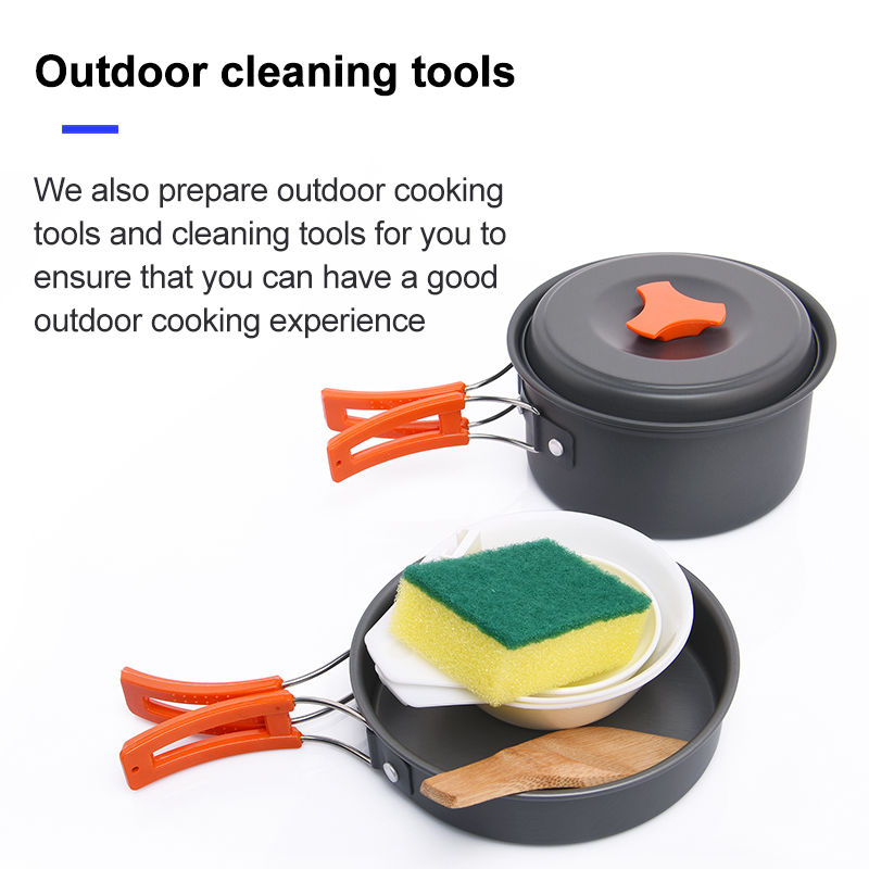 Widesea Camping Outdoor Cookwa - огляд і ціна Camping Cooking Set With Kettle