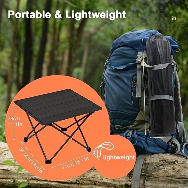 Portable Foldable Camping Side - огляд і ціна Camping Outdoor Cooking Table