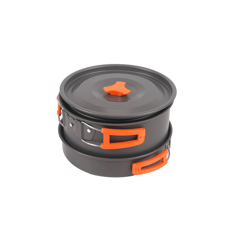 Portable Outdoor Cookware Set  - огляд і ціна Camping Cooking Set With Kettle