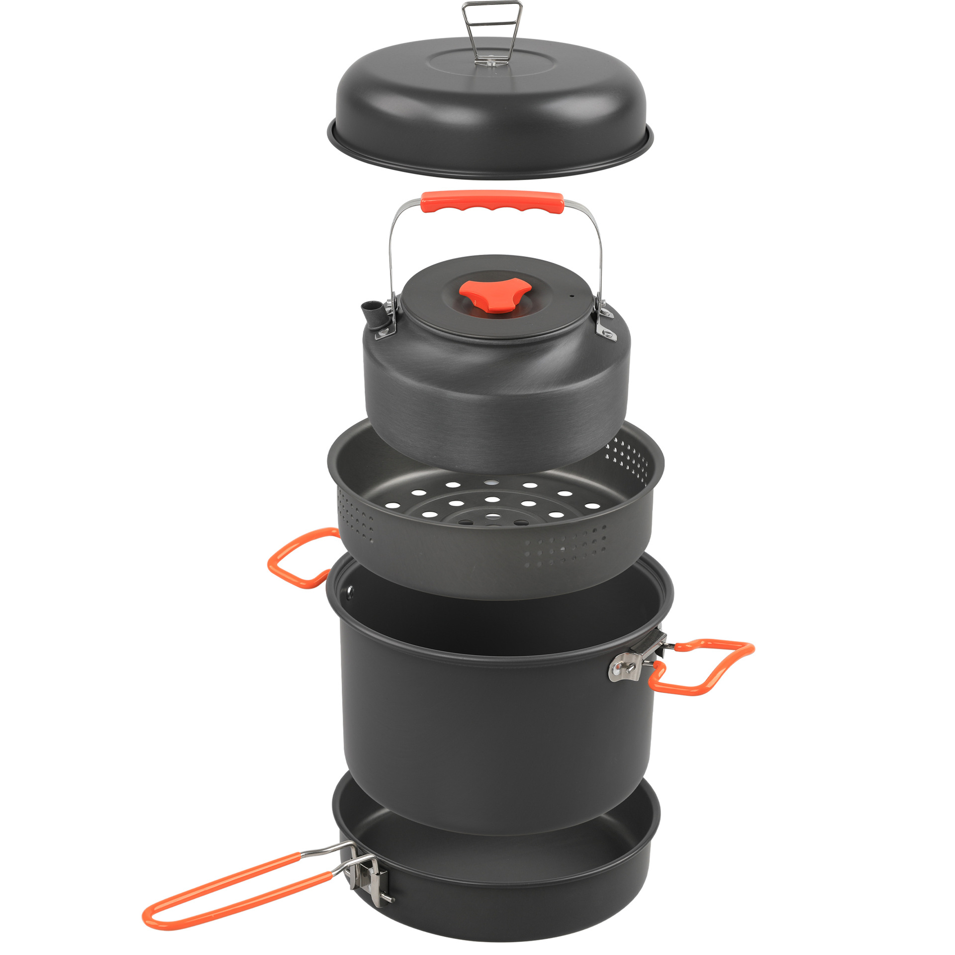 Outdoor Cookware Set Camping C - огляд і ціна Camping Cooking Set With Kettle
