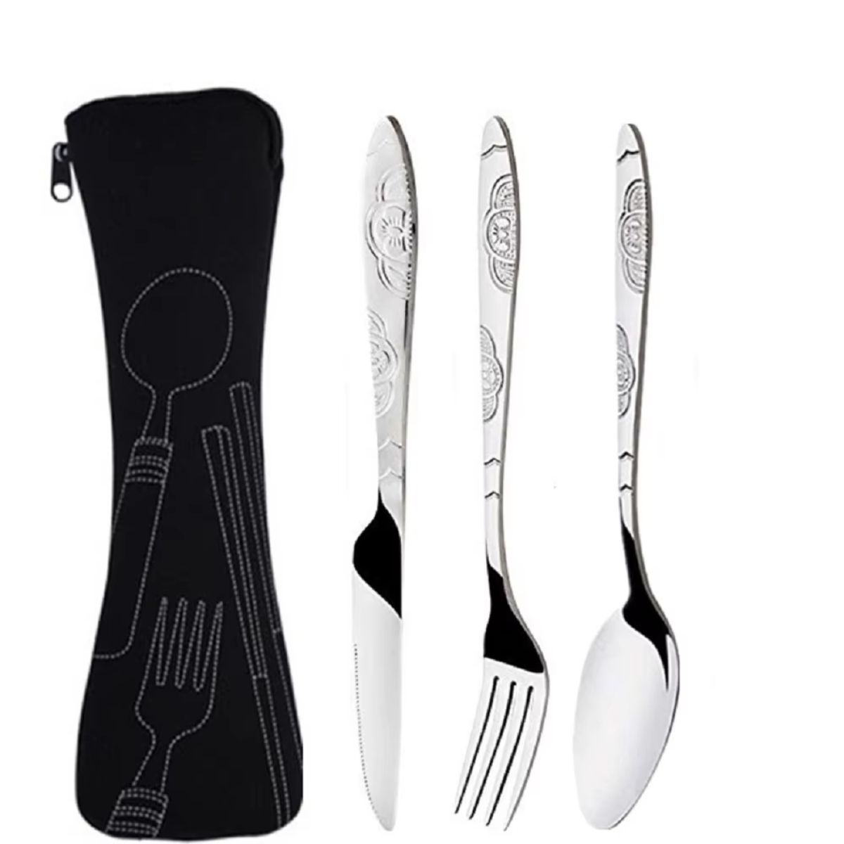 Picnic Set Tableware Washable  - огляд і ціна Camping Cooking Knife Set