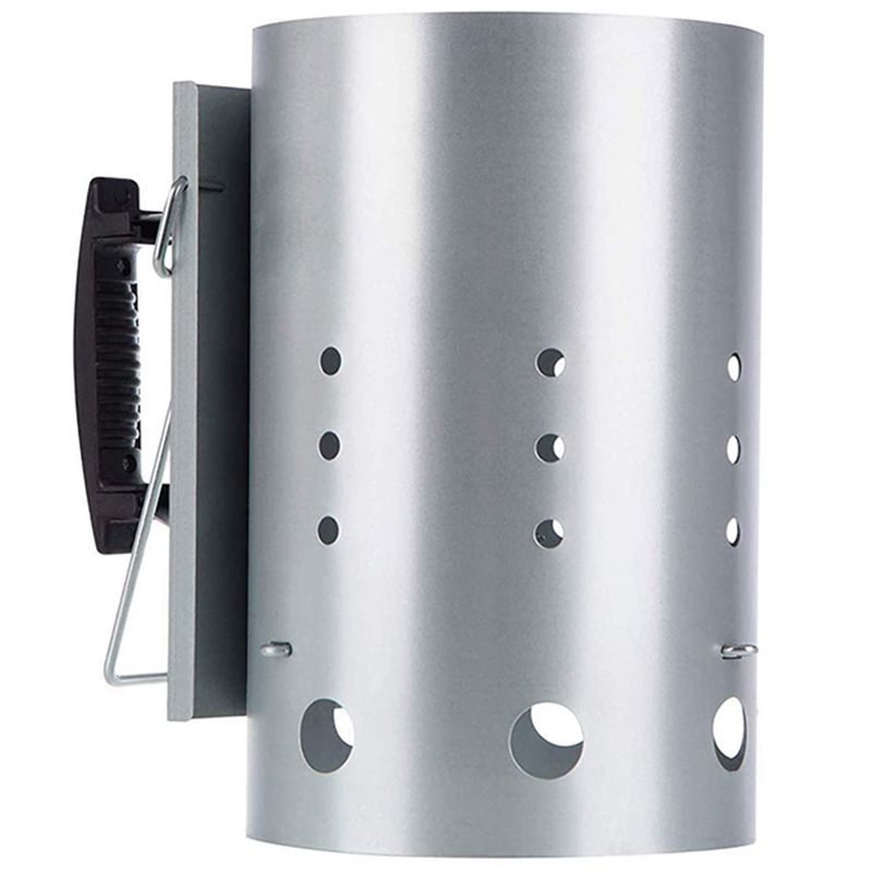 Chimney Starter with Safety Ha - огляд і ціна Charcoal Chimney Starter