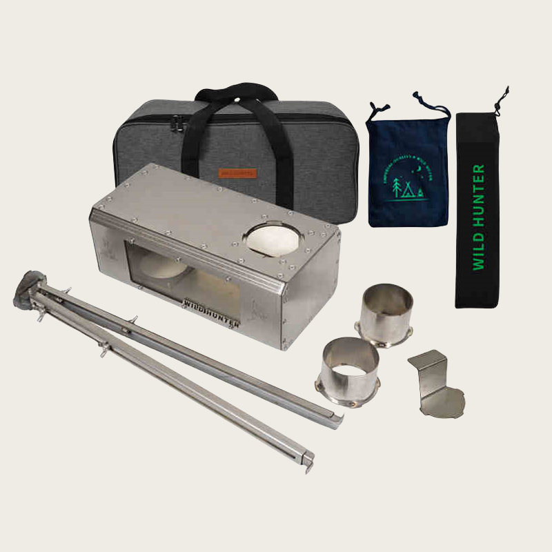 Camping Firewood Stove 2-Side  - огляд і ціна Camping Cooking Fire Stove