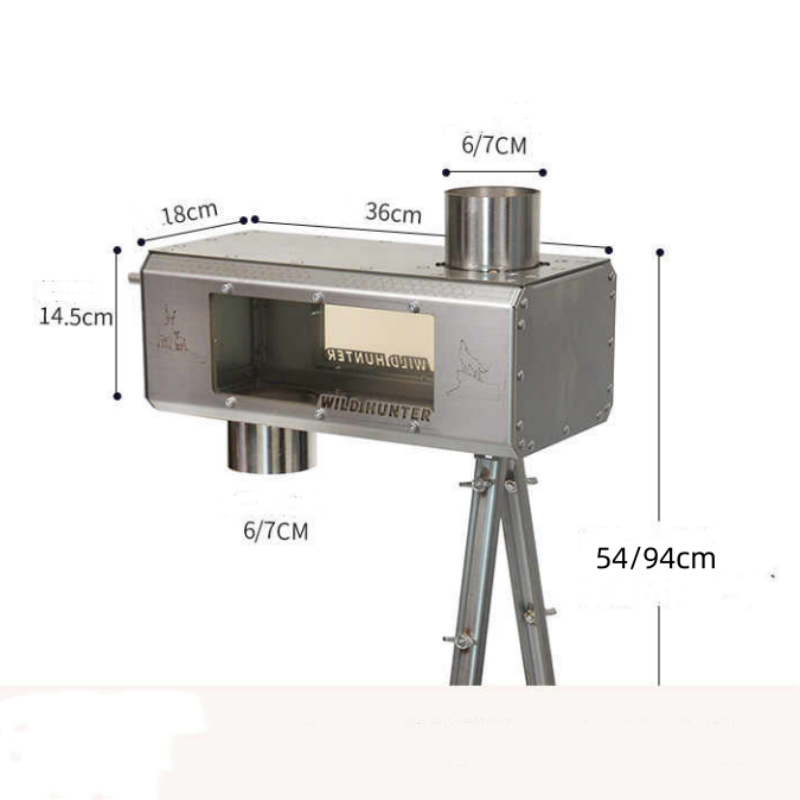 Camping Firewood Stove 2-Side  - огляд і ціна Camping Cooking Fire Stove