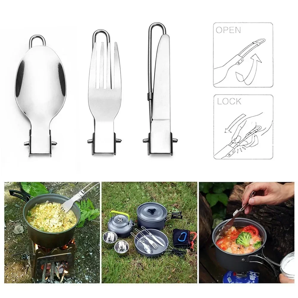 1 Set Outdoor Camping Picnic C - огляд і ціна Camping Cooking Knife Set