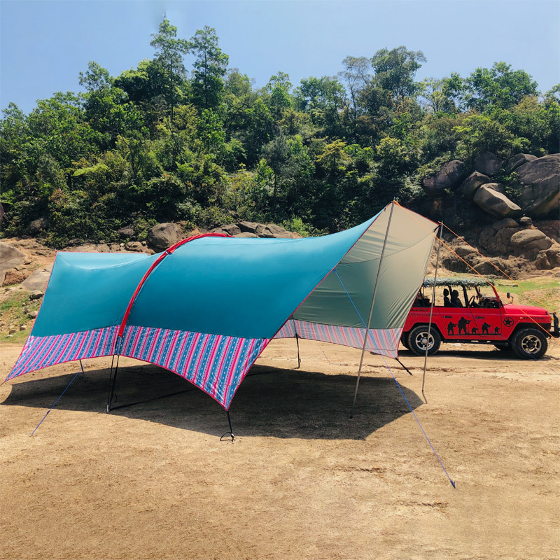 Large multi-person awning with - огляд і ціна Camping Cooking Awning