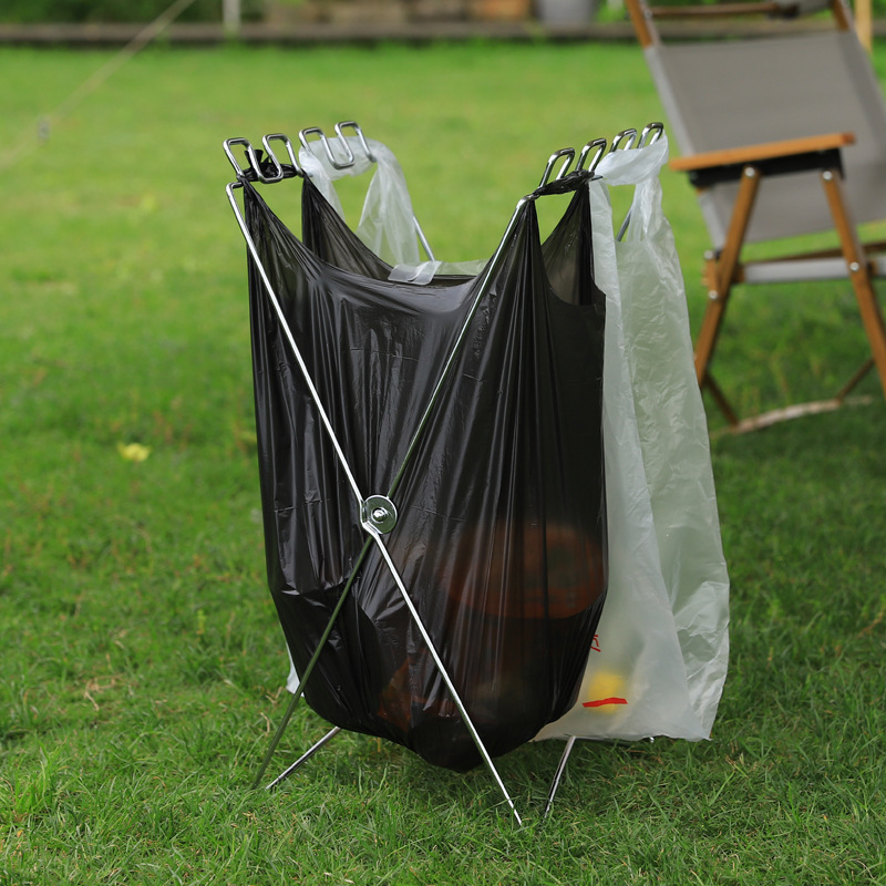 Portable Folding Garbage Bag H - огляд і ціна Camping Cooking Utensil Holder