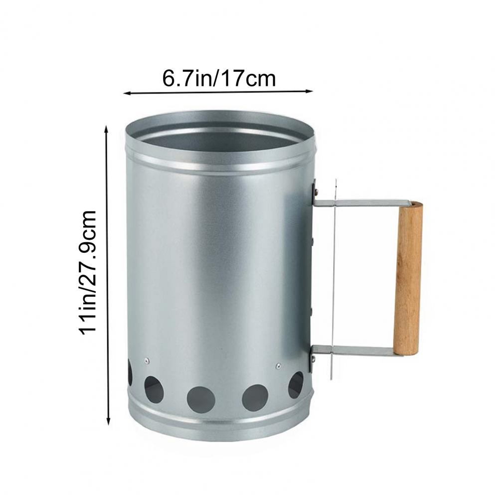 Fire-in Bucket Charcoal Starte - огляд і ціна Charcoal Chimney Starter