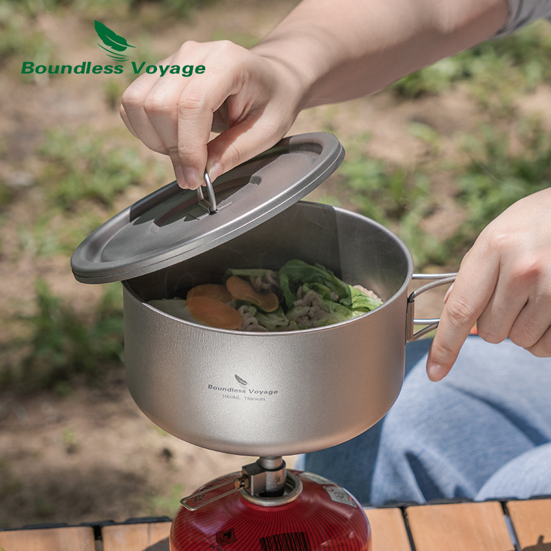 Boundless Voyage Titanium Camp - огляд і ціна Camping Cooking Box