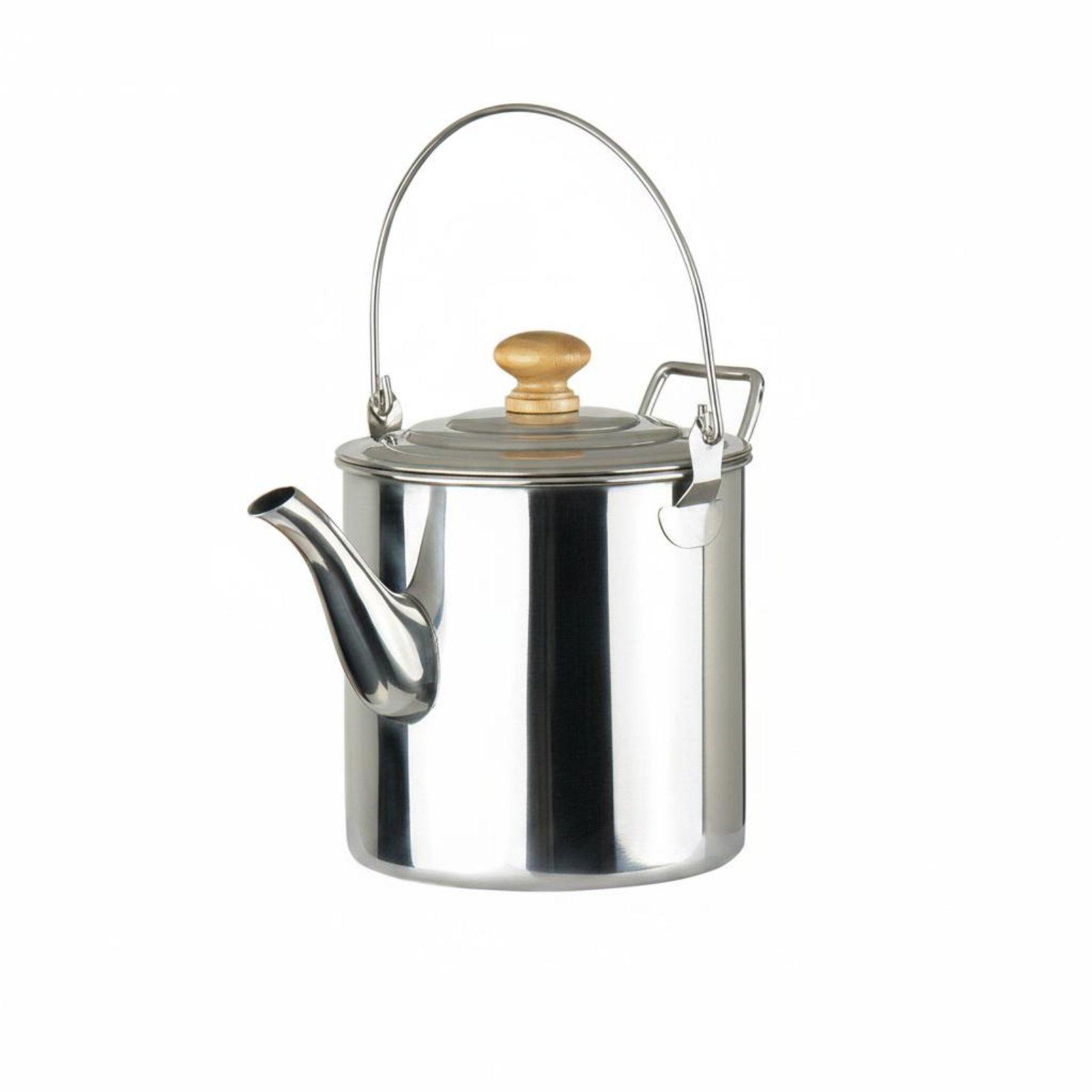 Portable Stainless Steel Outdo - огляд і ціна Camping Cooking Set With Kettle