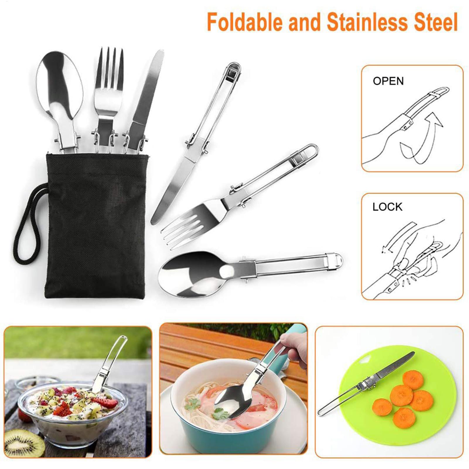 Backpacking Cooking Set Campin - огляд і ціна Camping Cooking Knife Set