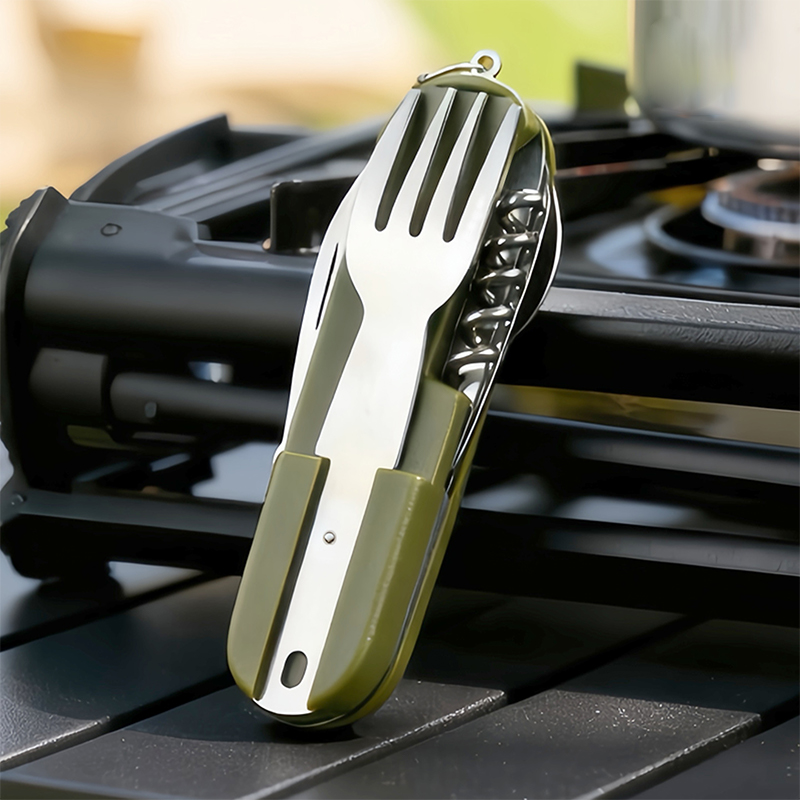 New Stainless Steel 7In1 Campi - огляд і ціна Camping Cooking Knife Set