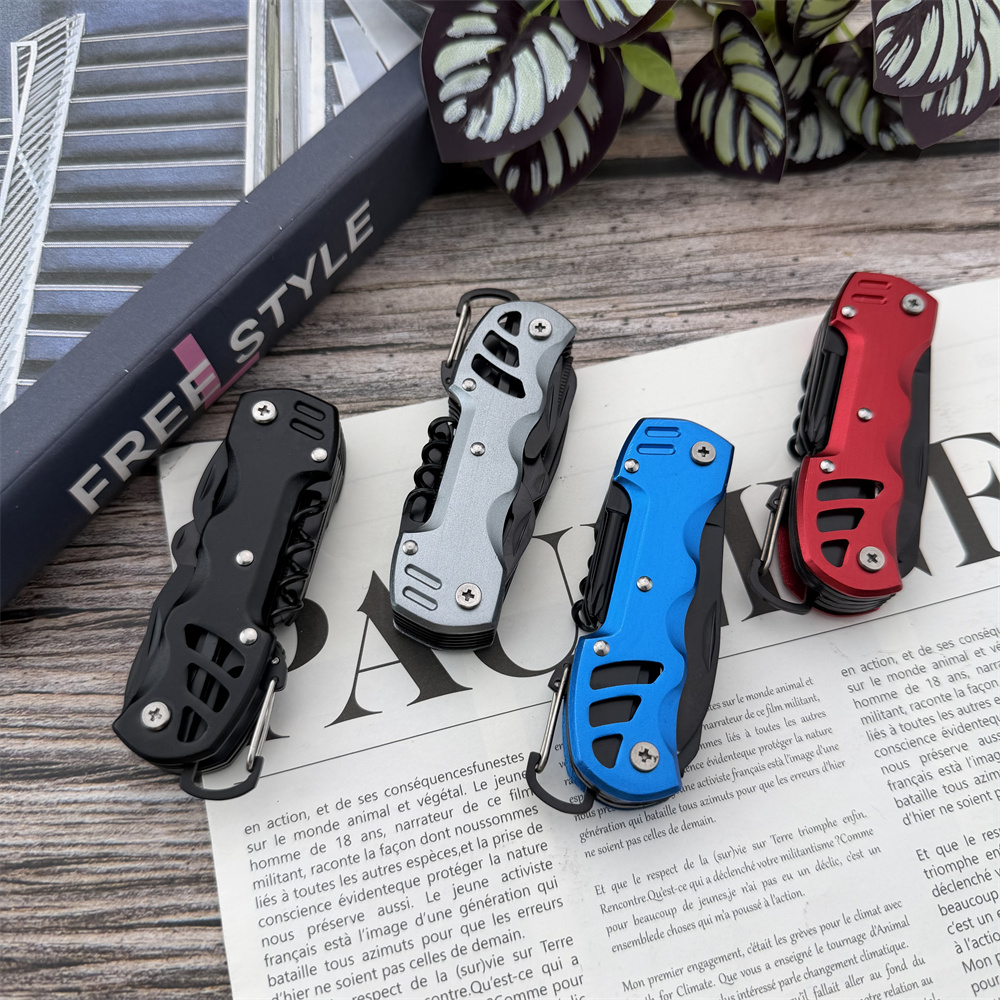 PL100 Multifunctional Folding  - огляд і ціна Camping Cooking Knife Set