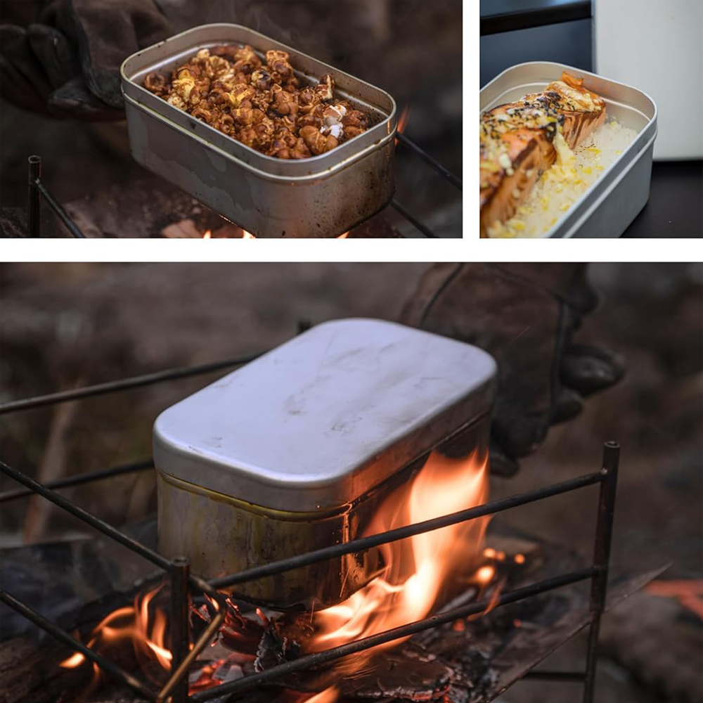 Foldable Bento Box Handle, Lun - огляд і ціна Camping Cooking Box