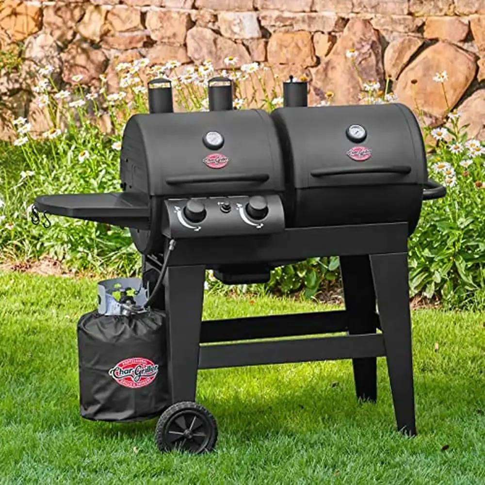 A 2-Burner Gas & Charcoal Gril - огляд і ціна Charcoal Chimney Starter