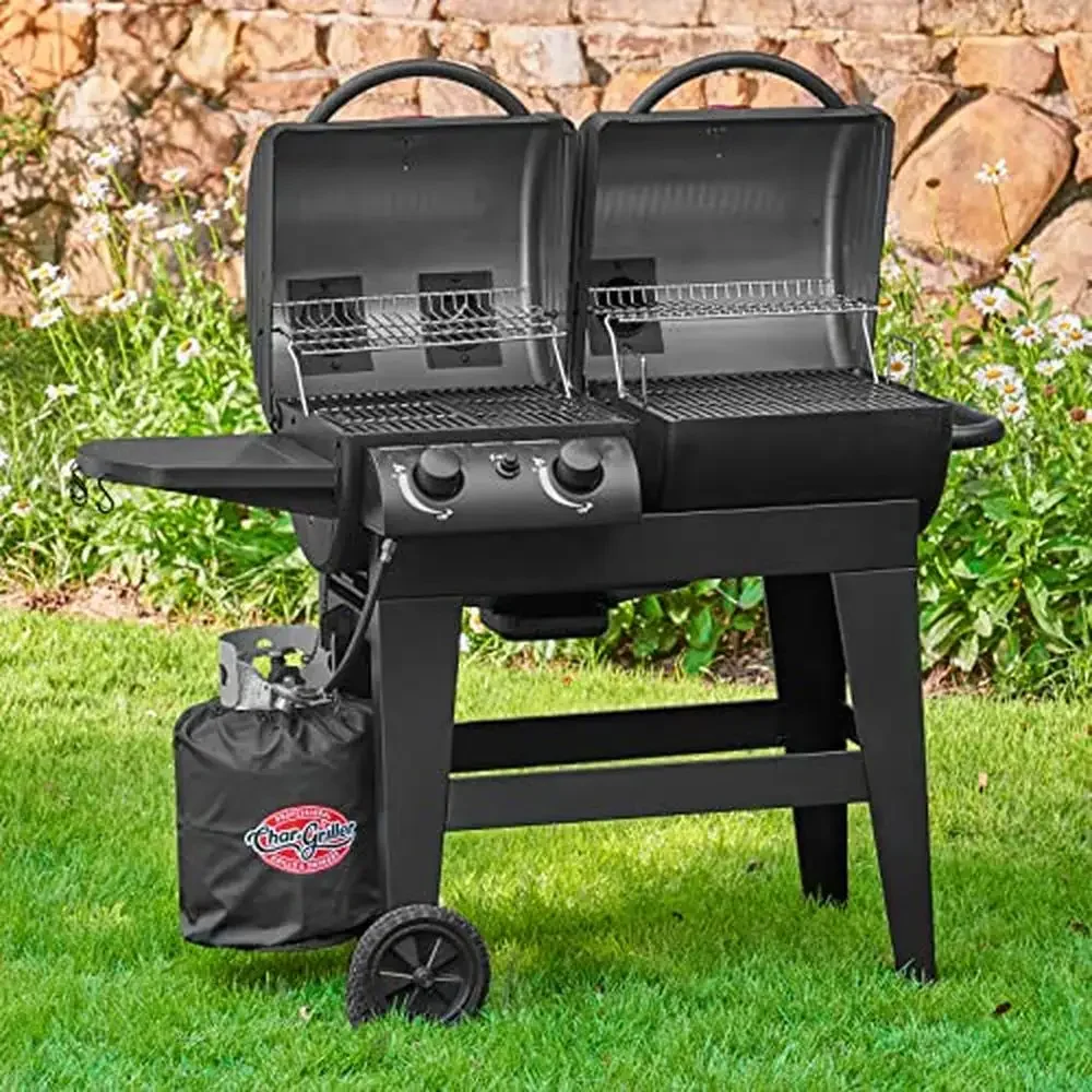 A 2-Burner Gas & Charcoal Gril - огляд і ціна Charcoal Chimney Starter