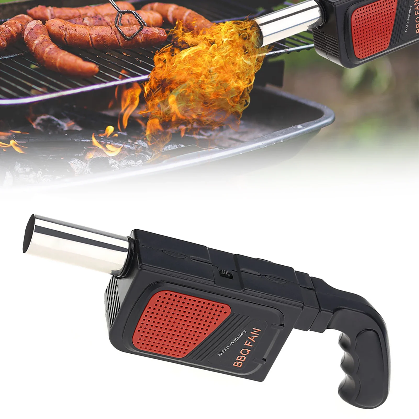 Portable Handheld Electric BBQ - огляд і ціна Camping Hiking Cooking