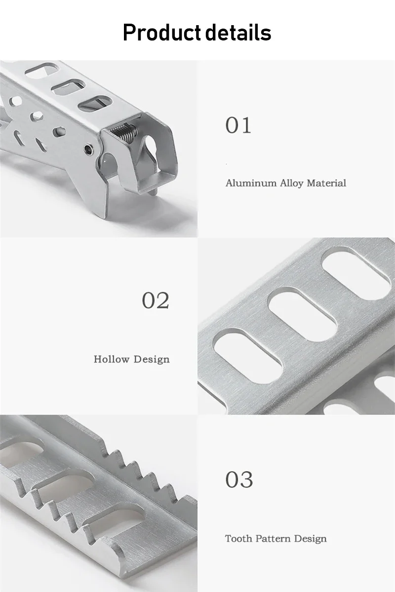 Aluminium Anti-hot Alloy Clip  - огляд і ціна Camping Cooking Utensil Holder